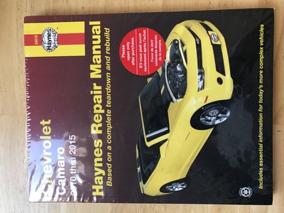 Revue technique Haynes Camaro Gen5