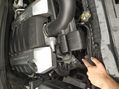 Photographie poulie "fumante"