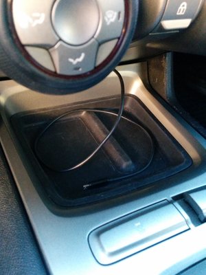 prise que j'ai amené du cerveau jusqu'ici pour recharger mon tel